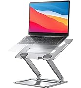 LORYERGO Adjustable Laptop Stand, Portable Riser for 17.3inch Laptops, Adjustment for Desk, Holds...