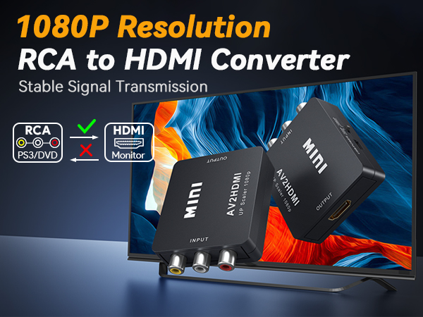 AV TO HDMI Converter