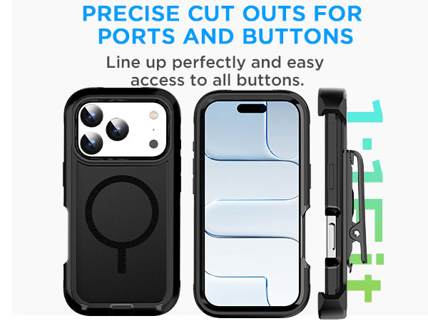 iPhone 17 pro max Case Rugged