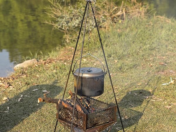 campfire tripod