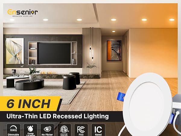 recessed lighting 6 inch