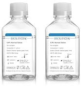 CryoKing 0.9% Normal Saline Solution, SPSS Buffer, 0.1 Filtration Sterilized, Lab Buffer, 500ml/B...