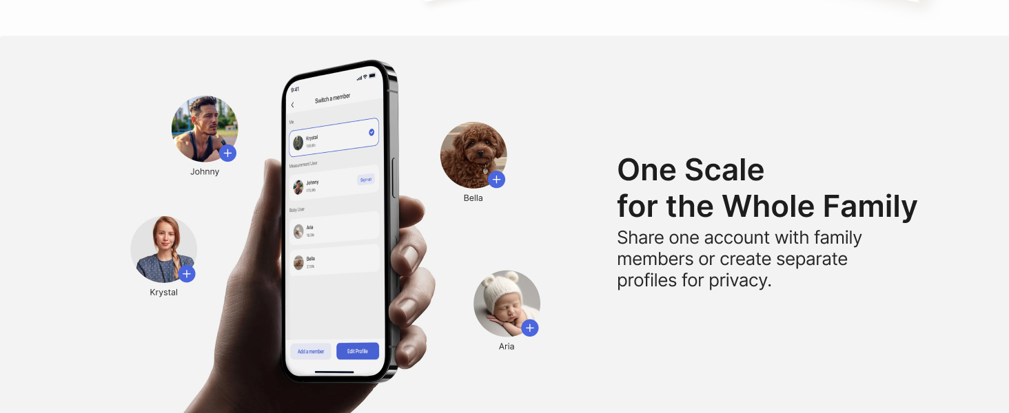 Smart Scale for Body Weight Digital Bathroom Scale BMI Weighing Bluetooth Body Fat Scale