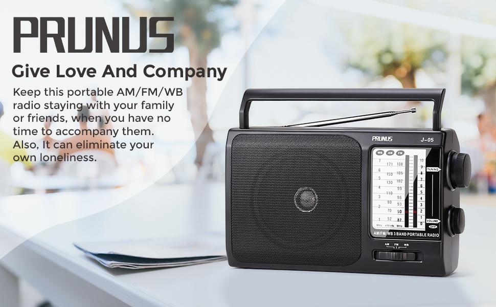 portable radio am fm