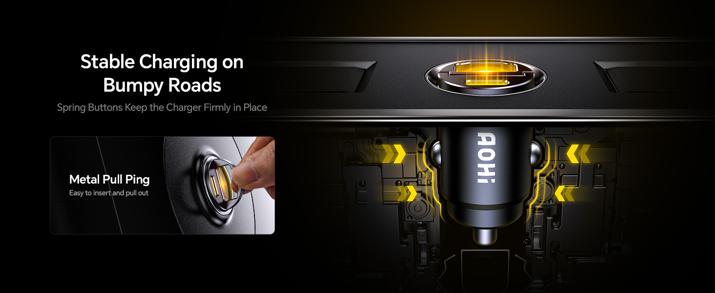 usb car charger fast charging