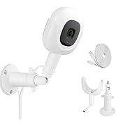 Didalo Wall Mount for Nanit Pro Baby Monitor, Adjustable Baby Monitor Charger Mount with Type-C C...