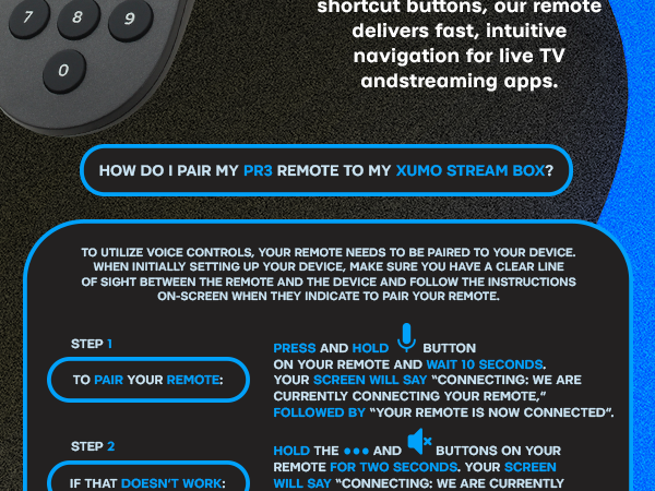Pioneer Xumo TV Series Xumo Stream Box - XiOne Series Xumo Stream Box - ES1 Series