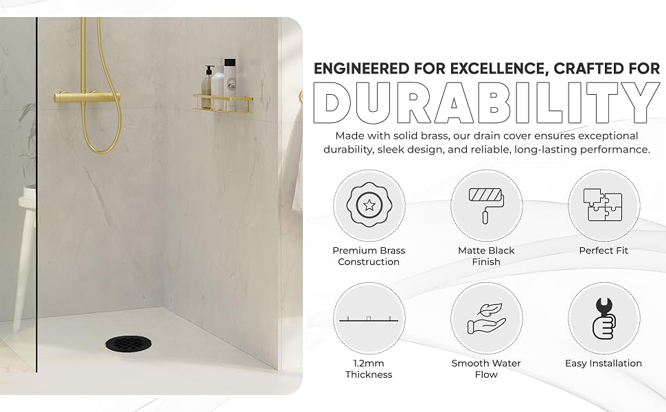 Durable construction solid brass