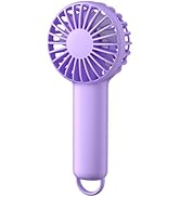 KIDEE Portable Mini Fan, Small Handheld Fan with 3 Speeds, Small Hand Fan USB Rechargeable, Perso...