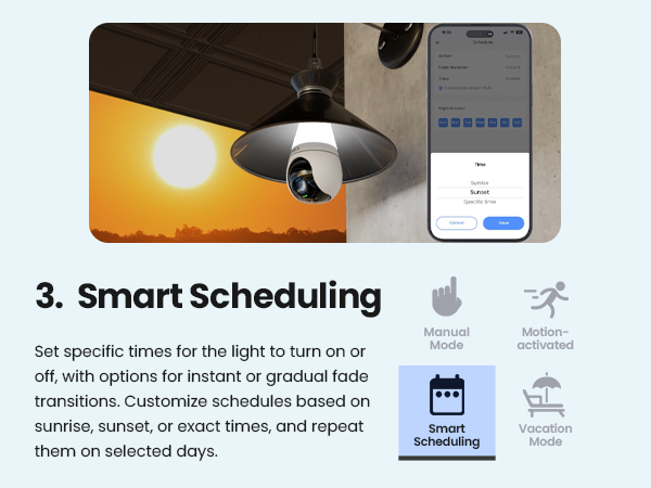 SL300 Lorex 2K Wi-Fi Smart Lightbulb Camera