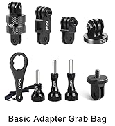 Aluminum Alloy Basic Adapter Grab Bag for GoPro