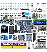 SunFounder Elite Explorer Kit with Original Arduino Uno R4 WiFi, RoHS Compliant, Bluetooth IoT ES...