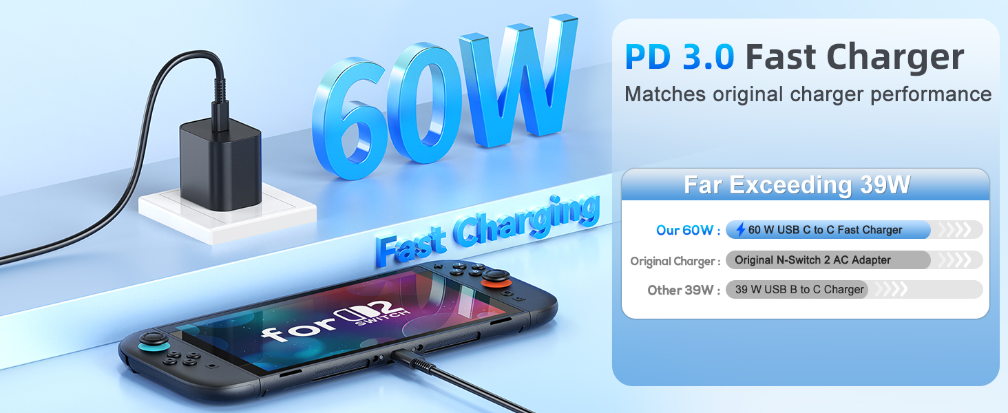 Switch 2 Original Replacement Charger