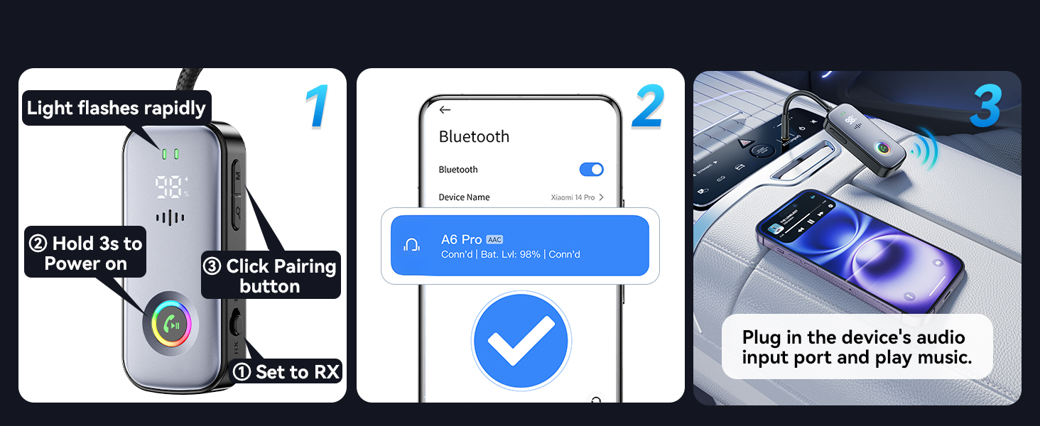 bluetooth audio receiver