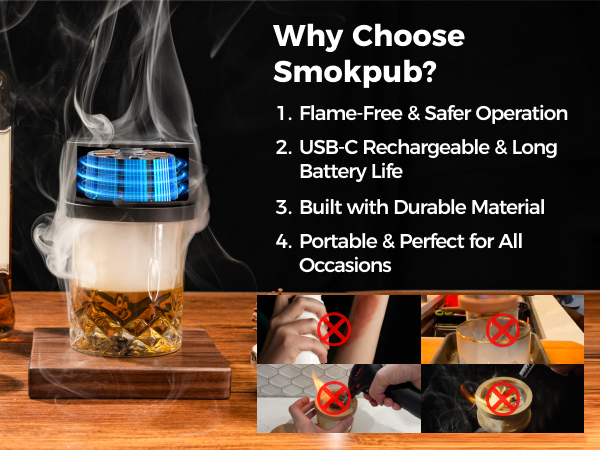 smokpub drink smoker gifts for him