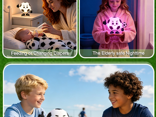 SoccerBall Night Light