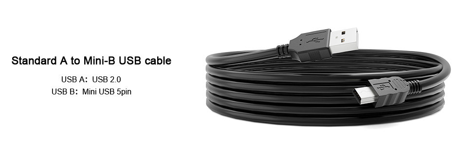 Mini usb charger cable cord