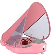 Mambobaby Float Add Tail No Flip Over Non-Inflatable Baby Swim Float Pearl Foam Solid Water Float...