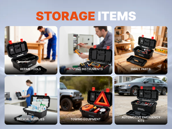 Portable Plastic Tool Box