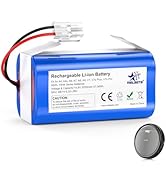 melasta Robot Vacuum Replacement Battery Compatible with ILIFE A4, A4s, A6, A7, A8, A9, V7, V7S R...