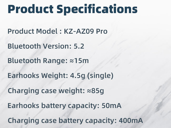 Product Specifications