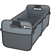 Sposuit Trunk Organizer for Car - 70L Collapsible Car Storage with 11 Pockets &amp; Reinforced Handle...