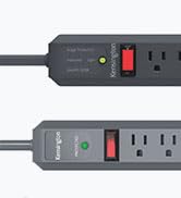 Kensington Guardian 6 Outlet Power Strip, 15ft Surge Protector, 15-Foot Cord, 540 Joules, Black(K...
