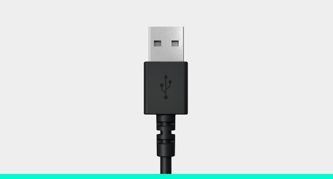 h390 wired stereo black headset with noise-cancelling microphone