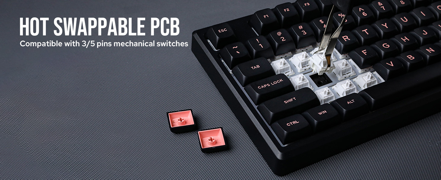 Galaxy100 wireless gaming keyboard