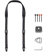 PGYTECH Camera Shoulder Strap Lanyard Camera Straps for Photographers Adjustable Quick Release Bu...