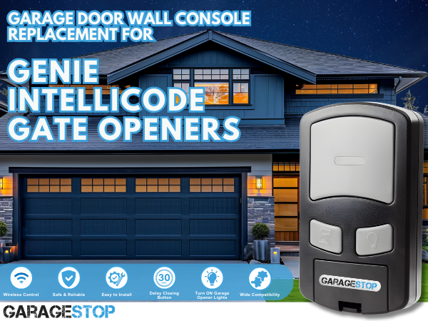 arch ii genie wireless keypad garage door opener genie garage door wall control genie controller