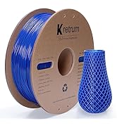 Kretrum PLA 3D Printer Filament, 3D Printing Filament, Blue PLA Filament 1.75mm, Dimensional Accu...