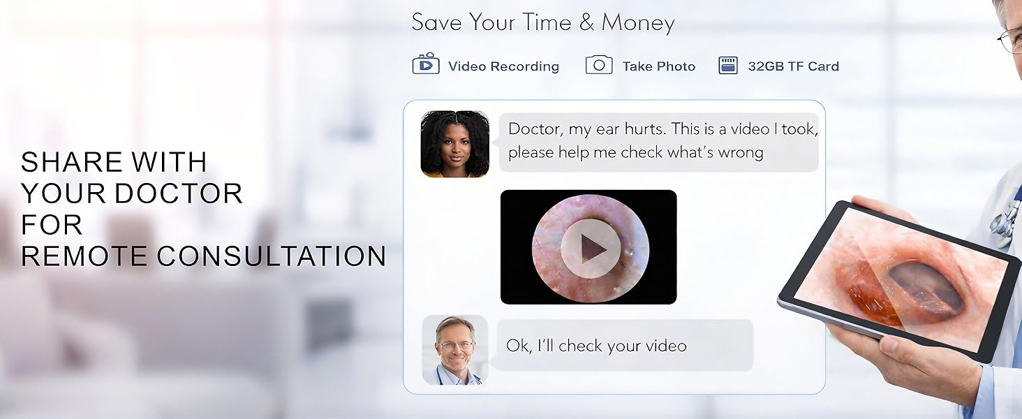 SHARE WITHYOUR DOCTORFOR REMOTE CONSULTATION