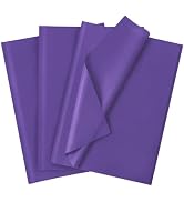 120 Sheets 20"X14" Purple Tissue Paper for Gift Bags Wrapping Paper, Art Tissue Paper Bulk for We...