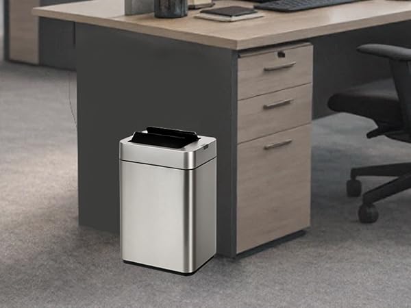 bathroom trash can
