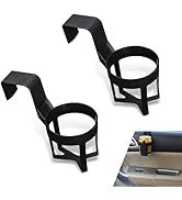 Teybouk 2 PCS Car Door Cup Holder, Coffee Cup Holder, Portable Vehicle Beverage Bracket, Universa...