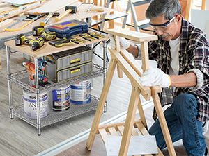 rolling kitchen cart
