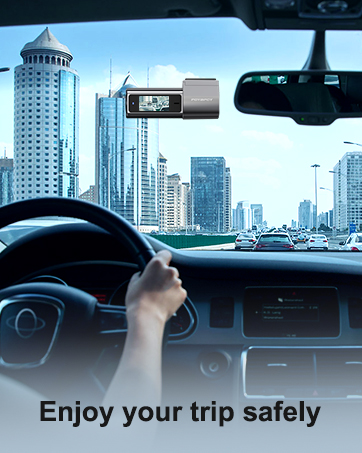 the driver's view of the city