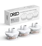 DREO Scale-Inhibitor Cartridge 3-Pack for Humidifier HM755S, Prevent Mineral Buildup, Triple-Laye...