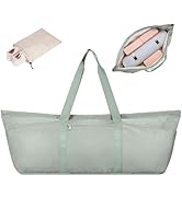 Large Yoga Mat Bag with Shoes Compartment and Wet Pocket Ladies Pilates Gym Tote Bag with Yoga Ma...