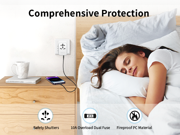 MOMAX International Plug Adapter