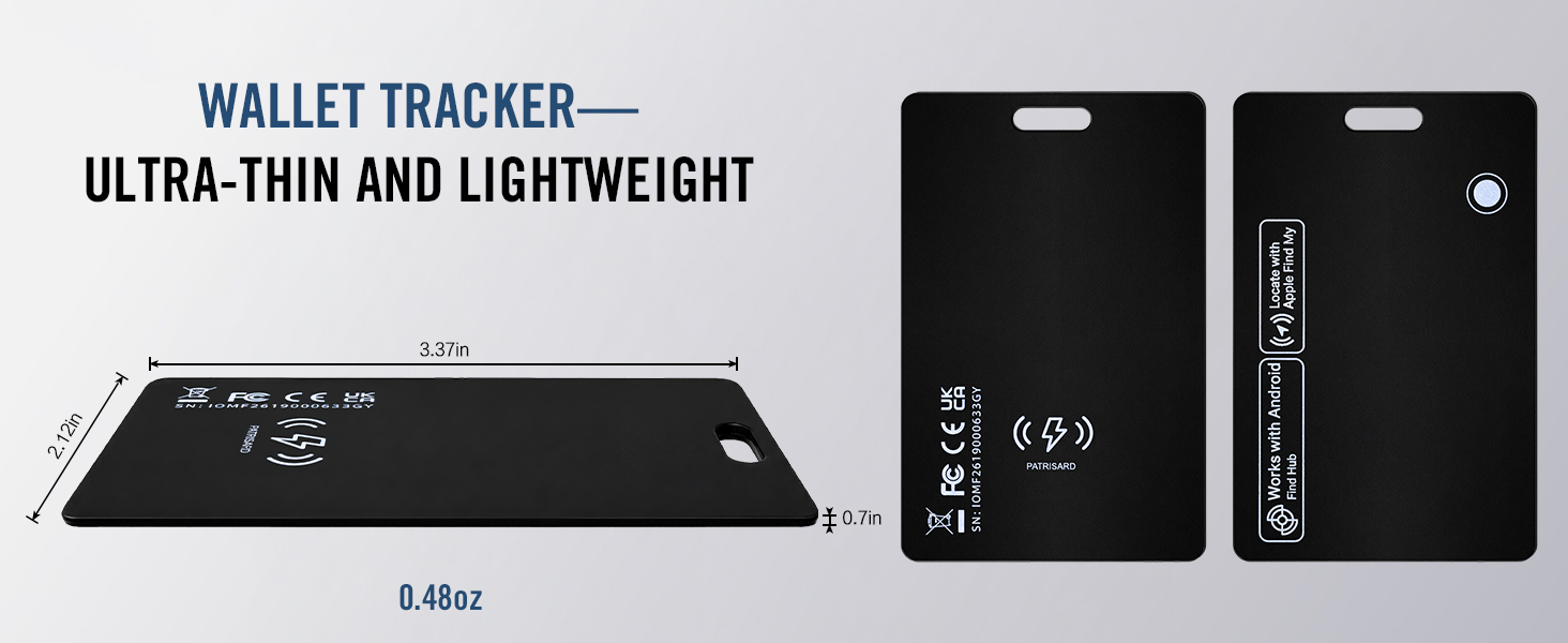 Wallet Tracker Card
