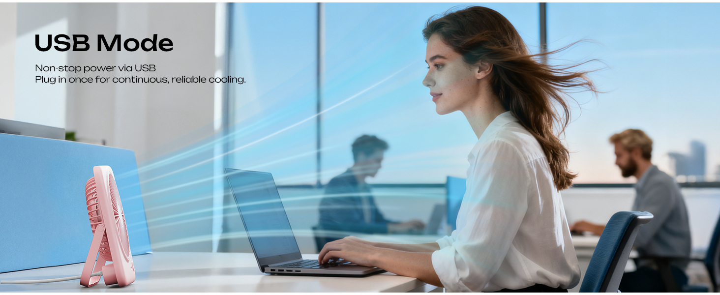 usb desk fan