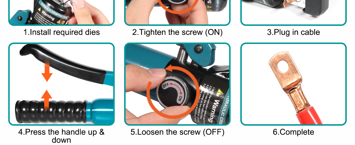 hydraulic crimping tool