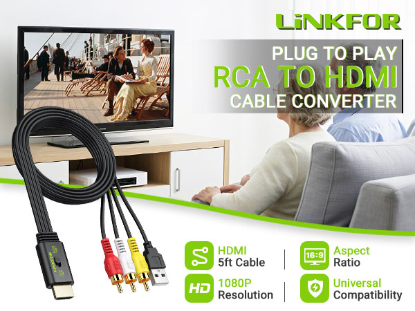 RCA to HDMI Converter