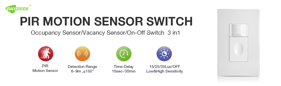 motion sensor switch indoor