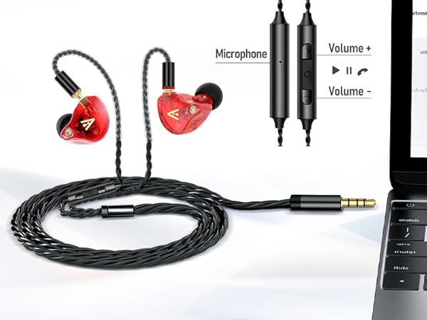 Audiovance VIbes 202 Black_HiFi Wired Earbuds