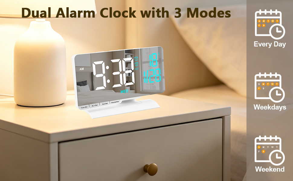 Dual Alarm Clock