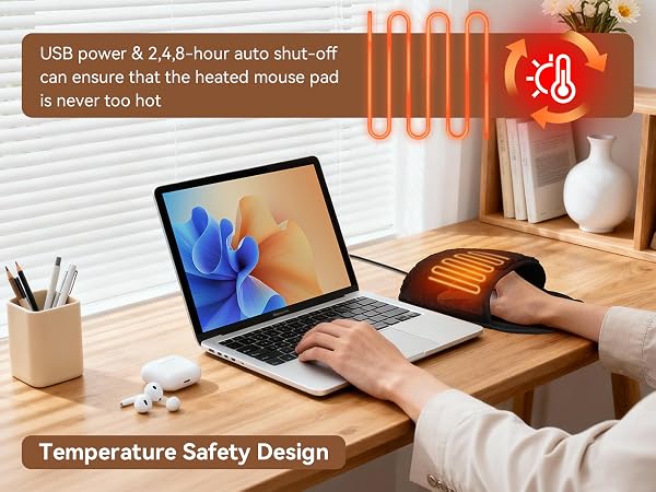 USB Heated Mouse Pad