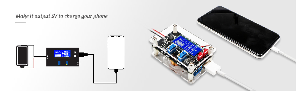 make it output 5V to charge your phone